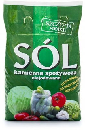 Kłodawska Kamienna Sól Niejodowana 3kg
