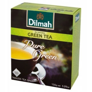 Dilmah Pure Green Herbata Zielona 100tb