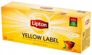 Lipton Herbata czarna ekspresowa 25 torebek 50 g
