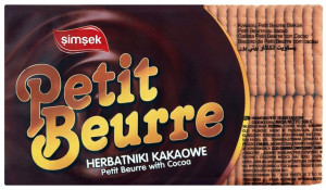 Simsek Herbatniki Petit Beurre kakaowe 300 g