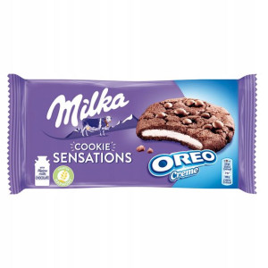 Milka Ciastka Cookie Sensations Oreo Creme 156g