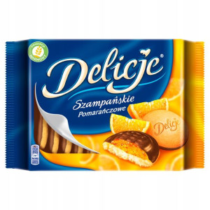 Lu Ciastka Delicje Szampańskie Pomarańczowe 294g