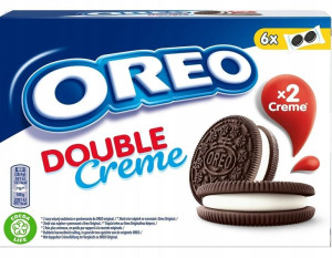 Kraft Oreo Ciastka z Nadzieniem Double Creme 170g