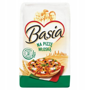Basia Mąka Pszenna na Pizzę Włoską Typ 00 1kg