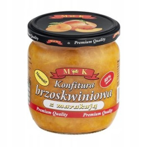 Mk Konfitura Brzoskwiniowa z Makarują 420g