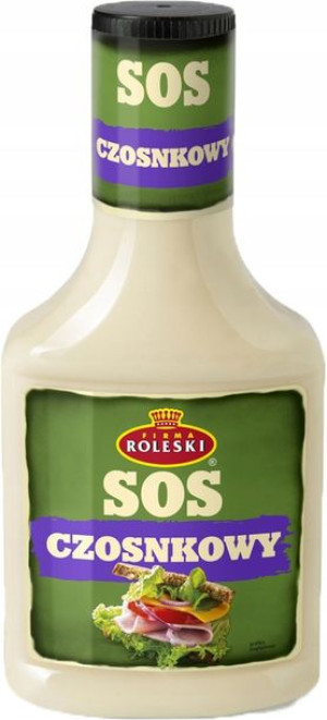 Roleski Sos Czosnkowy 300g