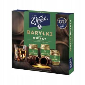 E. Wedel Baryłki z Alkoholem Whisky 200g