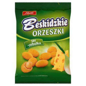 Aksam Beskidzkie Orzeszki Ser Cebula 70g