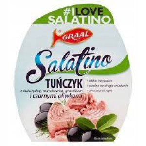 Graal Salatino Tuńczyk z Oliwkami, Kukurydzą 160g
