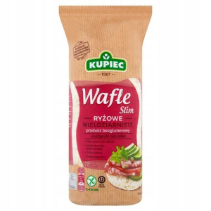 Kupiec Slim Wafle Ryżowe Wieloziarniste 90g