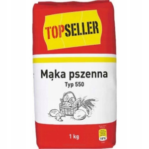 Topseller Mąka Pszenna T550 1kg
