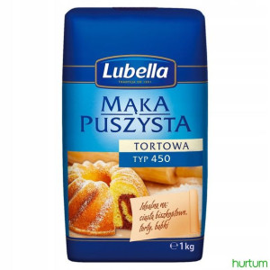 Lubella Mąka Puszysta Tortowa Typ 450g 1kg