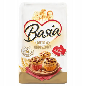 Basia Mąka Orkiszowa Tortowa Typ 450 900g