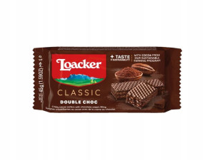 Loacker Wafelek Double Choc 45g