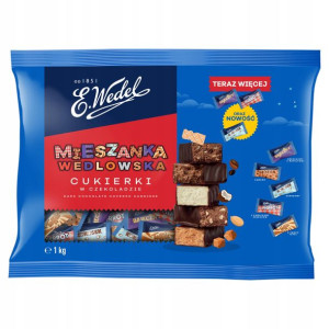 Wedel Mieszanka Wedlowska w Ciemnej Czeko. 1kg