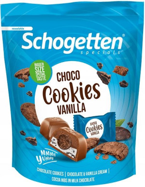Schogetten Choco Cookies Vanilla 116g