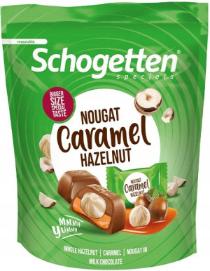Schogetten Nougat Caramel Hazelnut 116g