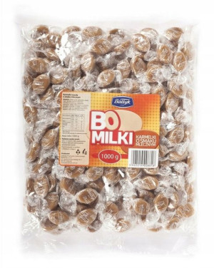 Bałtyk Bomilki Karmelki Mleczne 1kg