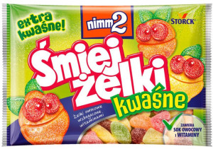Nimm2 Śmiejżelki Kwaśne 100g