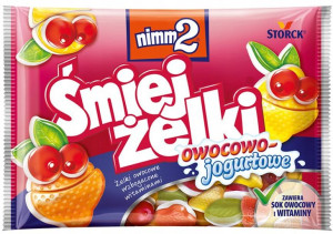 Nimm2 Śmiejżelki Owocowo Jogurtowe 100g