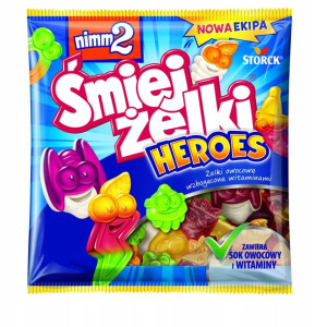 Nimm2 Śmiejżelki Heroes 90g