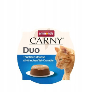 Animonda Carny Duo 70g mus z tuńczyka z kurczakiem