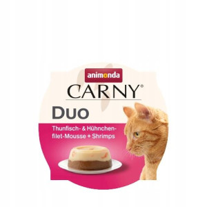 Animonda Carny Duo Mus Kot 70g tuńczyk i kurczak