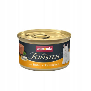 Animonda Feinsten Cat Mus kot 85g kurczak królik