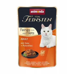 Animonda Feinsten Cat dla kota 85g kaczka indyk