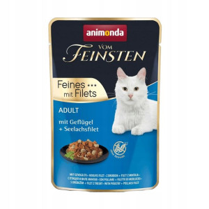 Animonda Feinsten Cat dla kota 85g drób mintaj