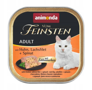 Animonda vom Feinsten kurczak łosoś szpinak 100g