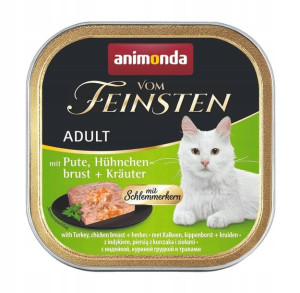 Animonda vom Feinsten Adult Cat indyk kurczak 100g