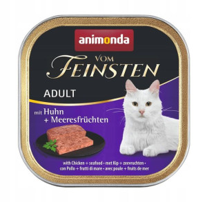 Animonda vom Feinsten Kot kurczak owoce morza 100g