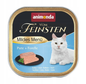 Animonda Mildes Menu Kot indyk pstrąg 100g