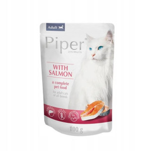 Dolina Noteci Piper dla kota z łososiem 100g