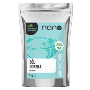 Nanovital Sól EPSOM gorzka rzymska angielska SIARCZAN MAGNEZU 1kg