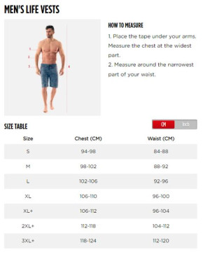 Kamizelka Asekuracyjna Jobe Segmented Jet Life Vest Backsupport Men M