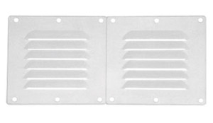 Kratka Wentylacyjna Pcv Podwójna 225x115 Mm