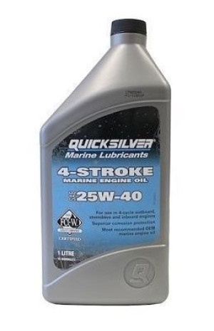 Olej Quicksilver 4-stroke Engile Oil 25w-40 1l