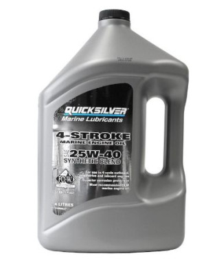 Olej Syntetyczny Quicksilver 4-stroke 25w-40 Do Silników Stacjonarnych 4l