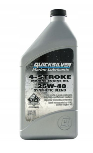 Olej Syntetyczny Quicksilver 4-stroke Sae 25w-40 1 L