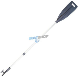 Pagaj Bosak Teleskopowy 104-130 Cm Szary