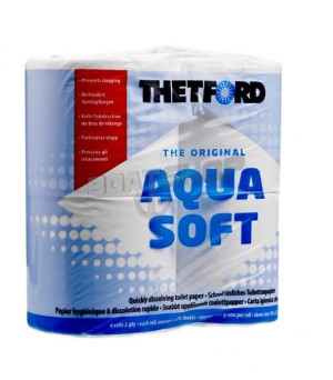 Papier Toaletowy Aqua Soft 4 Rolki