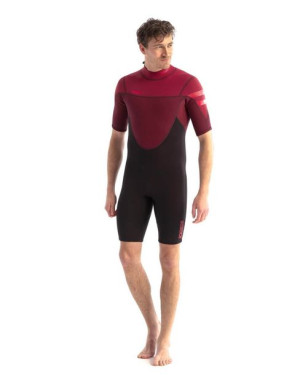 Pianka Jobe Perth 3/2 Mm Shorty Wetsuit Men Red M