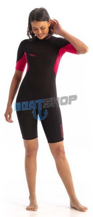 Pianka Jobe Sofia 3/2 Mm Shorty Wetsuit Women Hot Pink M