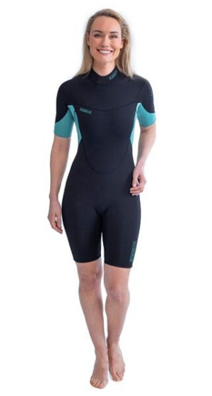 Pianka Jobe Sofia Shorty 3/2 Mm Wetsuit Women Vintage Teal M