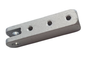 Przegub Łącznika Bomu Aluminiowy Szary