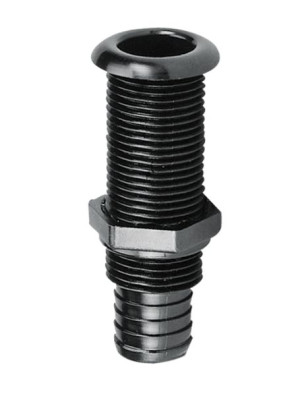 Przejście Burtowe Fi 22 Mm Na Wąż Fi 25 Czarne