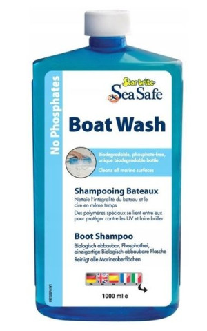Środek Do Mycia Chromu, Kadłuba, Pokładu I Osprzętu Boat Wash 1 L