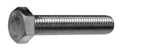 Śruba Din 933 M10 10x55 5 Szt